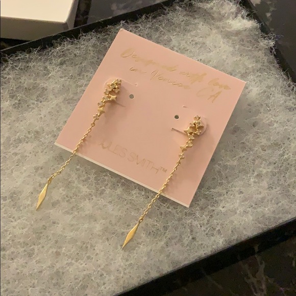 Jules Smith Dancing Star 14k Goldplated Earrings - Picture 6 of 8